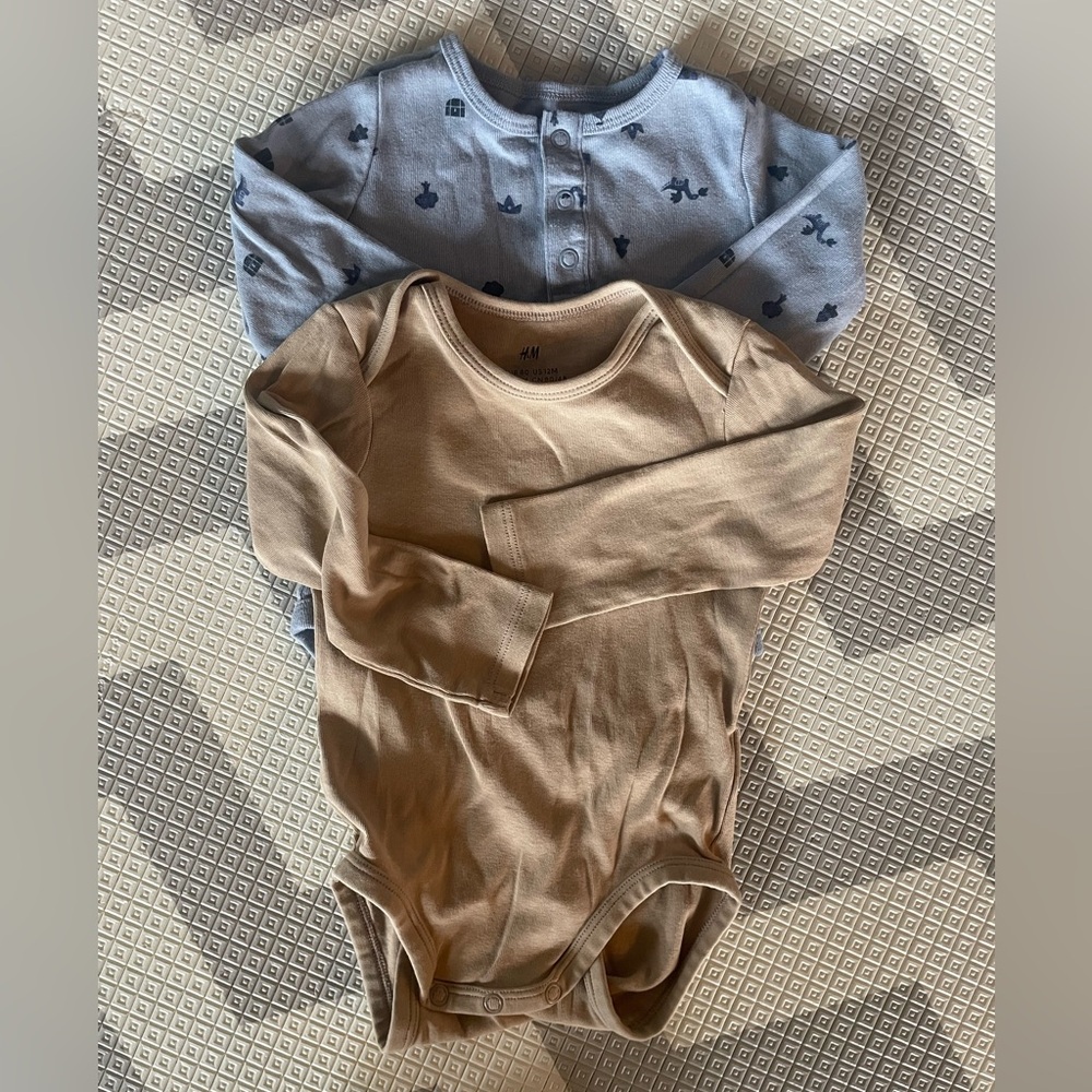 H&M Kids One Pieces - Blue and Beige